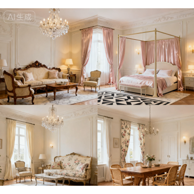 法式綜合設計案例-關閉價格呈現